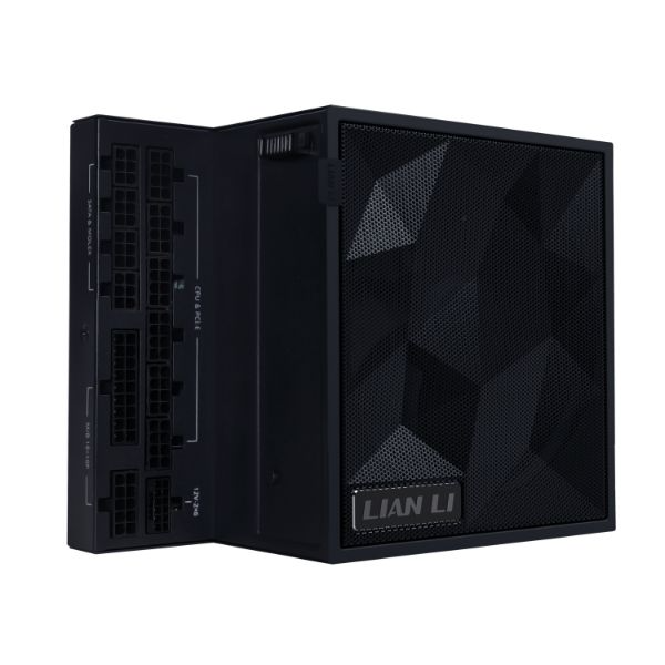 وحدة إمداد الطاقة Lian Li EG0850G Edge 850W ATX 3.1 المعيارية بالكامل - معتمدة من 80 Plus Gold