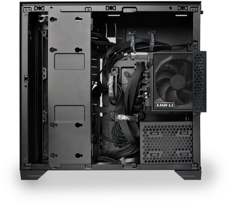 وحدة إمداد الطاقة Lian Li EG0850G Edge 850W ATX 3.1 المعيارية بالكامل - معتمدة من 80 Plus Gold