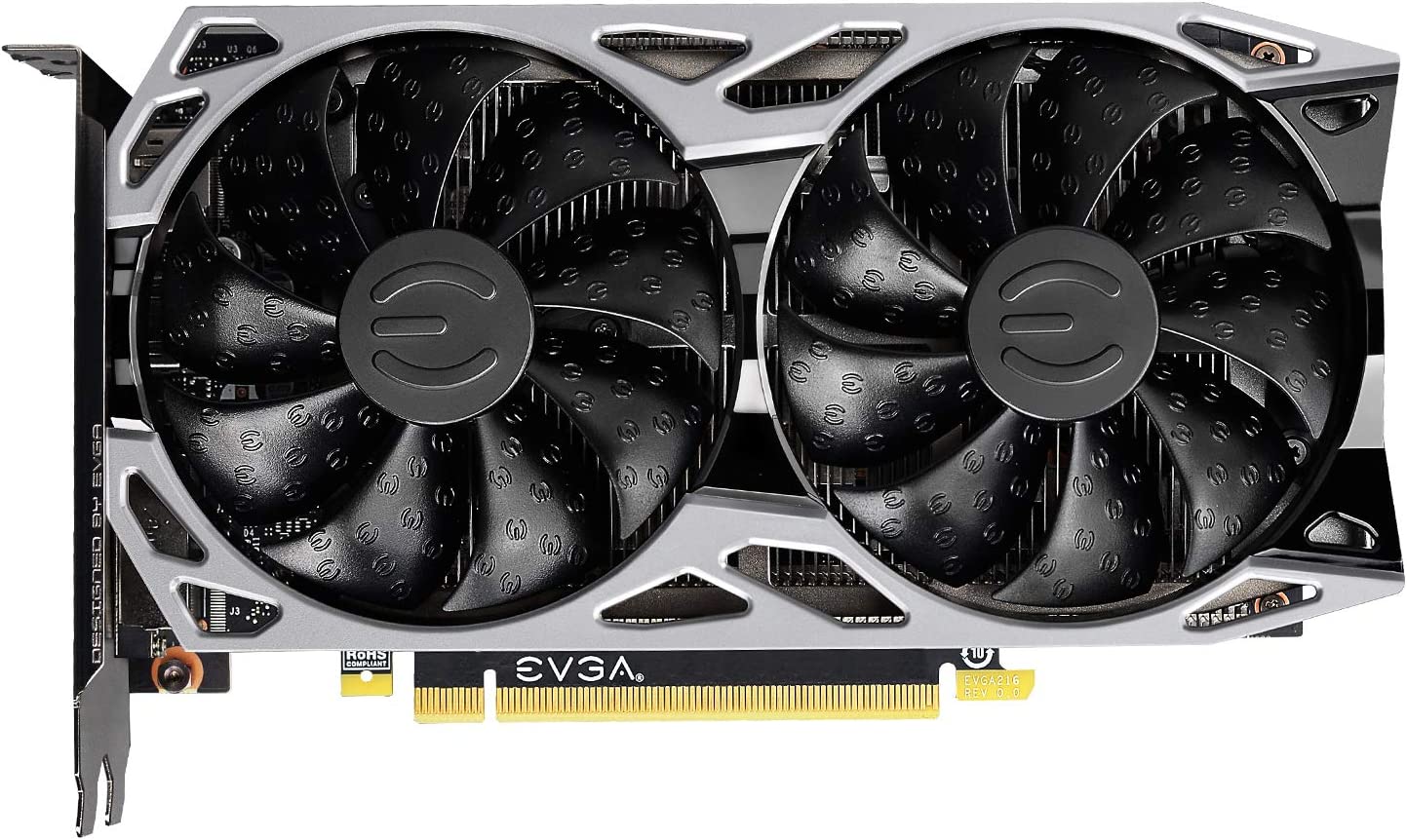 EVGA RTX 2060 KO Gaming 6GB GDDR6, Dual Fans, Metal Backplate