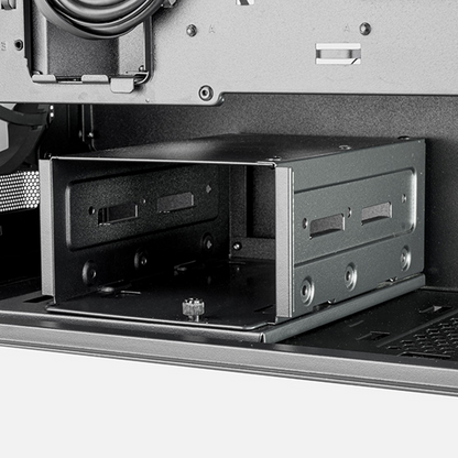 SilverStone FARA 514X ATX Mid-Tower Chassis with 4x ARGB Fans Dual 360mm Radiator Support High Airflow Mesh Panel 394mm GPU Support USB-C I O and High-Capacity Design