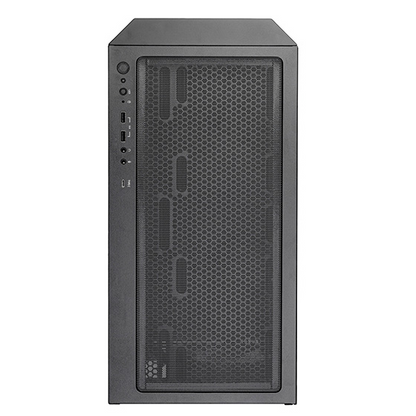 SilverStone FARA 514X ATX Mid-Tower Chassis with 4x ARGB Fans Dual 360mm Radiator Support High Airflow Mesh Panel 394mm GPU Support USB-C I O and High-Capacity Design