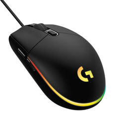 Logitech G102 USB Light Sync Gaming Mouse with Customizable RGB Lighting, 6 Programmable Buttons