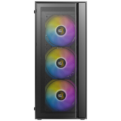ANTEC AX65 ARGB Mid-Tower Case with 4× ARGB Fans + Antec Atom B750 80+ Bronze PSU