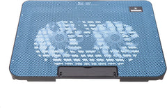 Gamma GT-99 Cooling Pad Containing Six Angle Stand With Two USB Ports And Fan Control button For Laptop 360x260x30mm