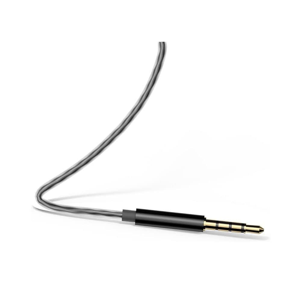 HP DHE-7001 3.5mm Wired Earphone - Black - ALARABIYA COMPUTER