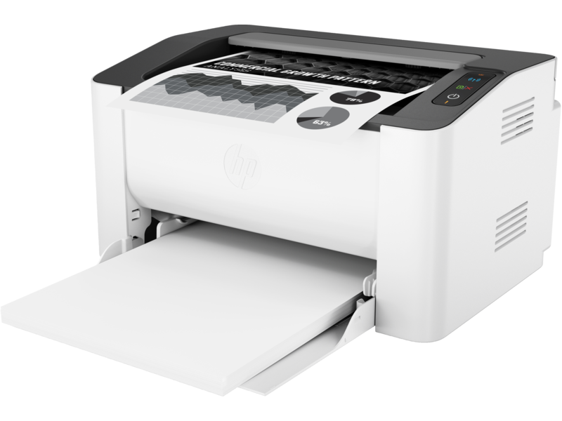 HP 107w wifi Printer White