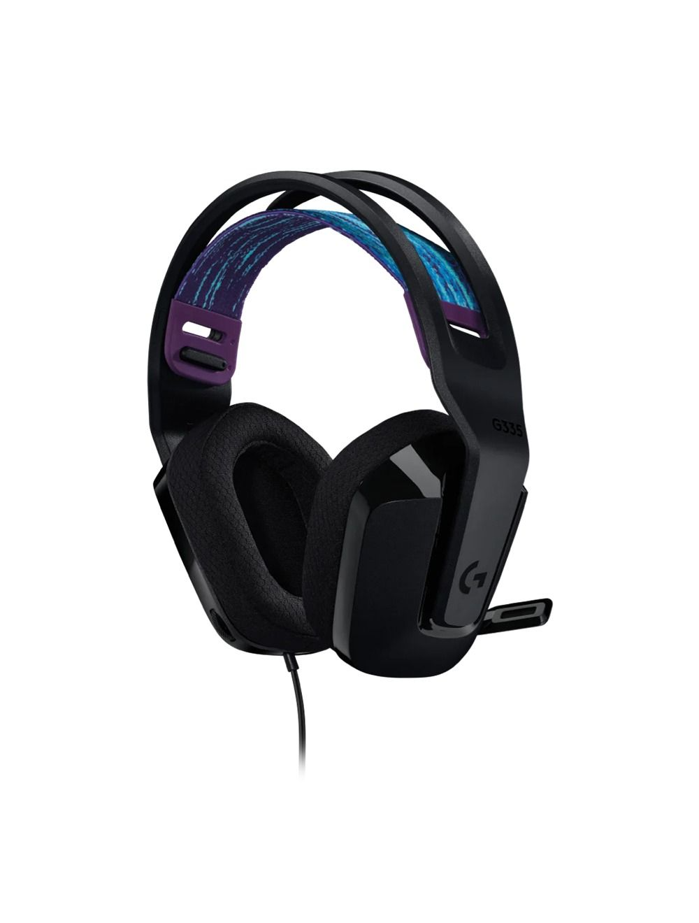 Logitech G335 Wired Gaming Headset 3.5M - Black