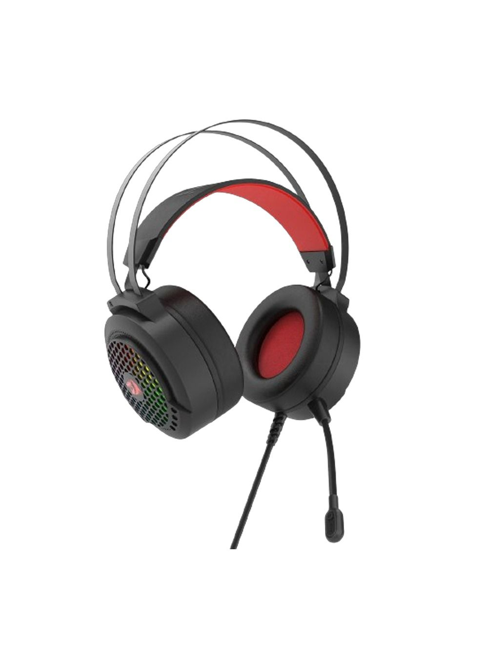 Redragon H261 CARMEN 50mm Drivers RGB 3.5mm Wired Gaming Headset - Black