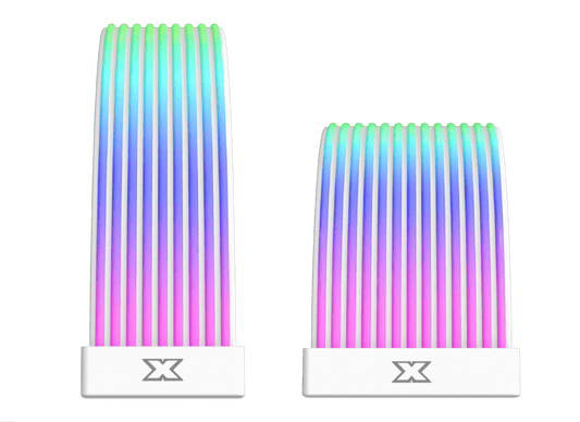 غطاء كابل XIGMATEK iCover II ARGB LED يتضمن وحدة تحكم صغيرة