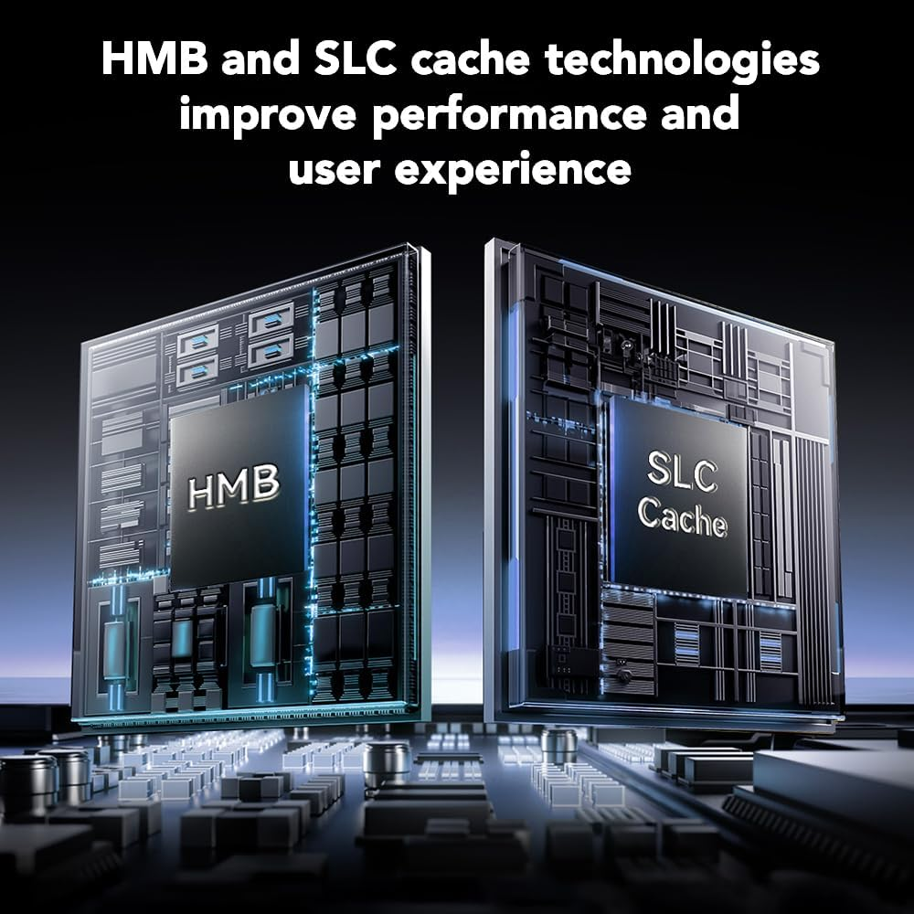 Lexar 1TB NQ780 PCIe Gen4 NVMe M.2 2280, Up to 6500mb/s Read