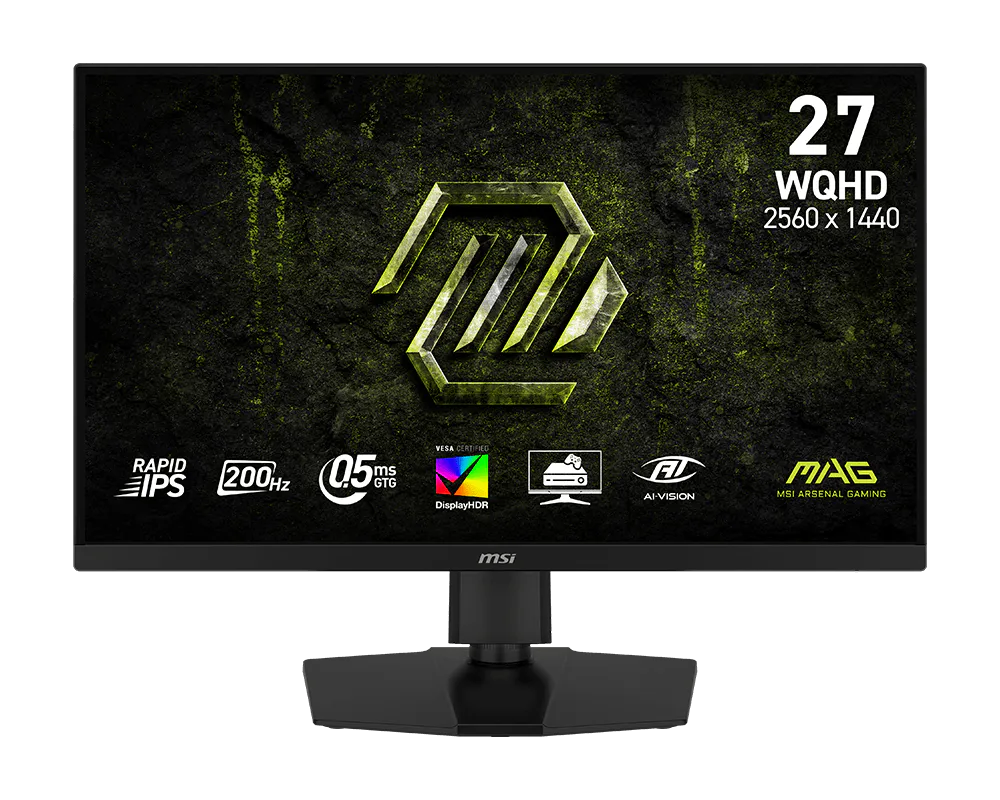 MSI MAG 274QPF E20 27-inch WQHD (2k) 200Hz 0.5ms Rapid IPS Gaming Monitor