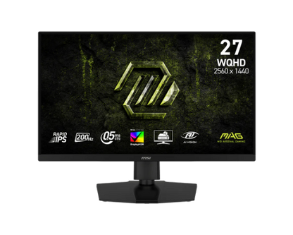 MSI MAG 274QPF E20 27-inch WQHD (2k) 200Hz 0.5ms Rapid IPS adjustable stand Gaming Monitor