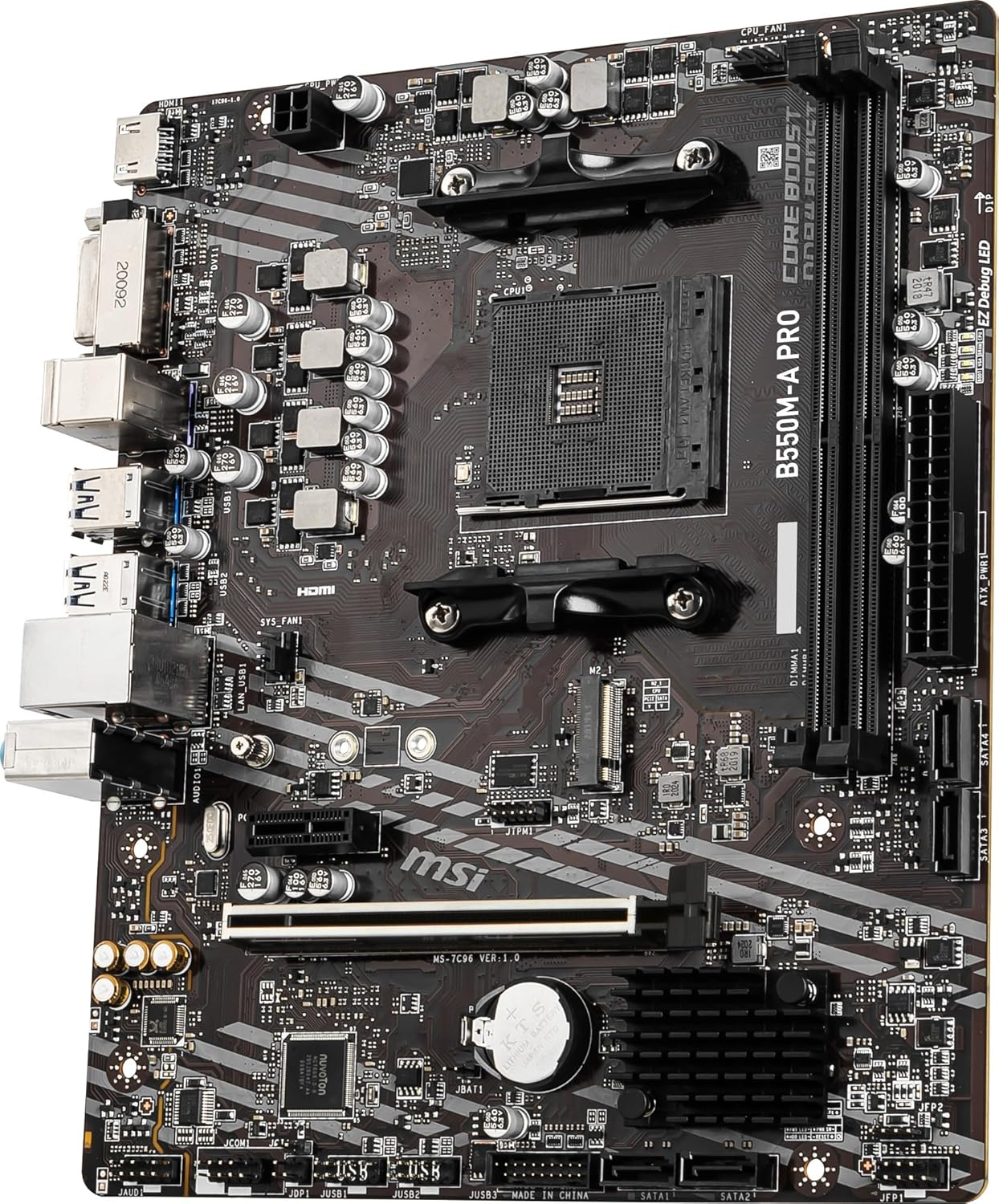 MSI B550M-A PRO Socket AM4 AMD Motherboard