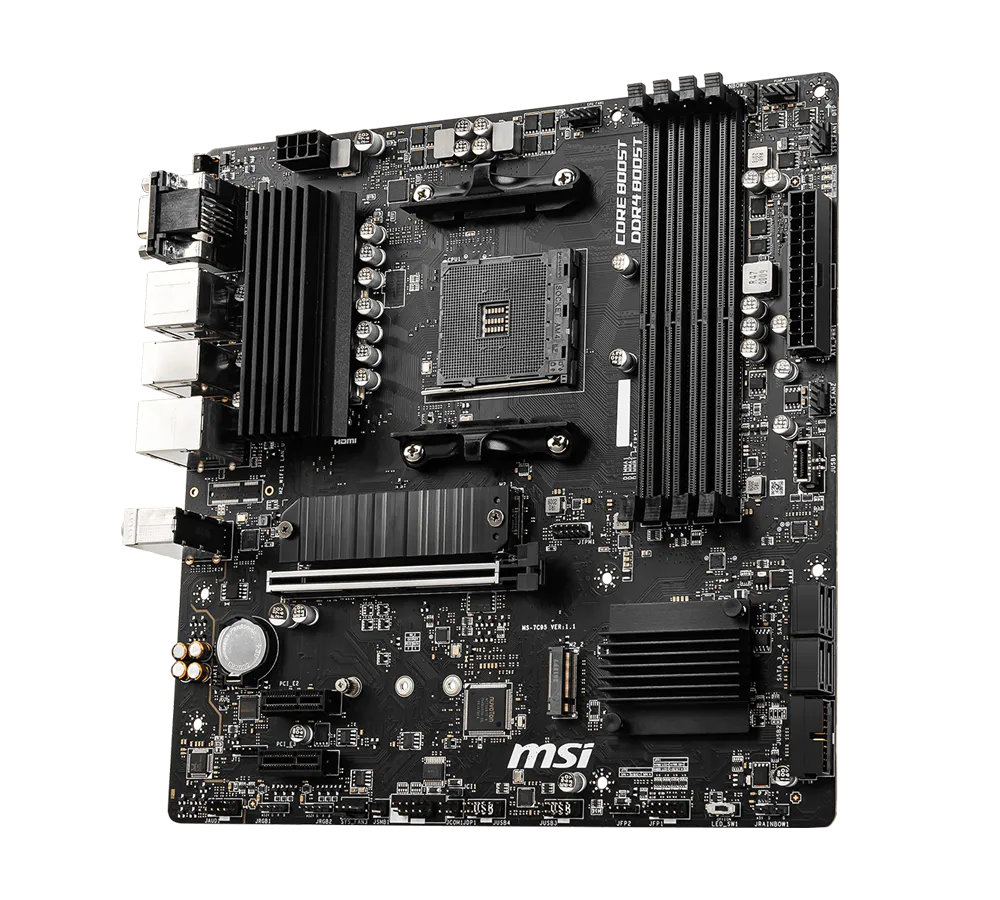 MSI B550M PRO-VDH Socket AM4 AMD Motherboard