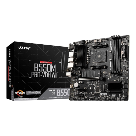 MSI B550M PRO-VDH WIFI Socket AM4 AMD Motherboard