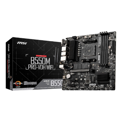 MSI B550M PRO-VDH WIFI Socket AM4 AMD Motherboard