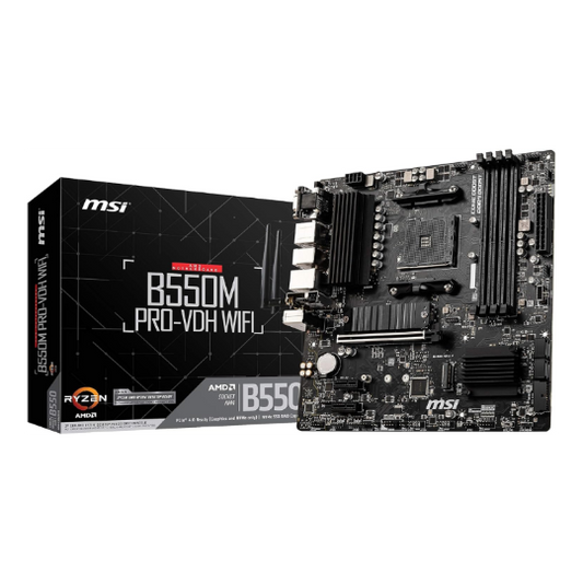 MSI B550M PRO-VDH WIFI Socket AM4 AMD Motherboard