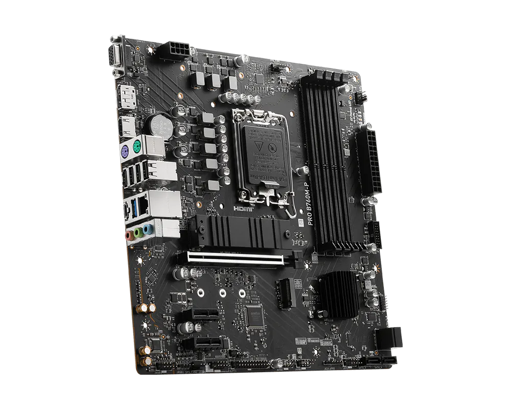 MSI PRO B760M-P DDR5 Intel LGA 1700 Motherboard