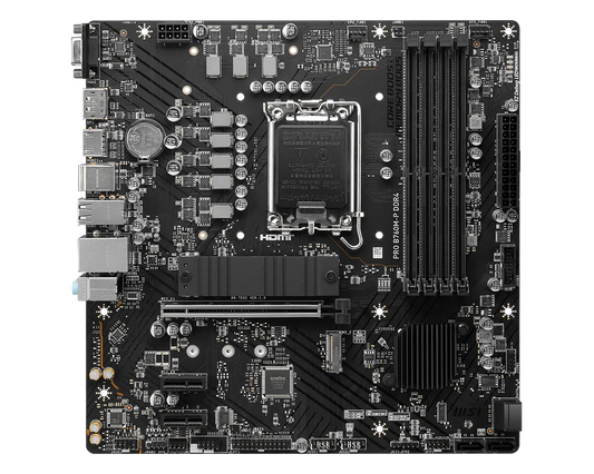 MSI PRO B760M-P DDR4 Intel LGA 1700 Motherboard