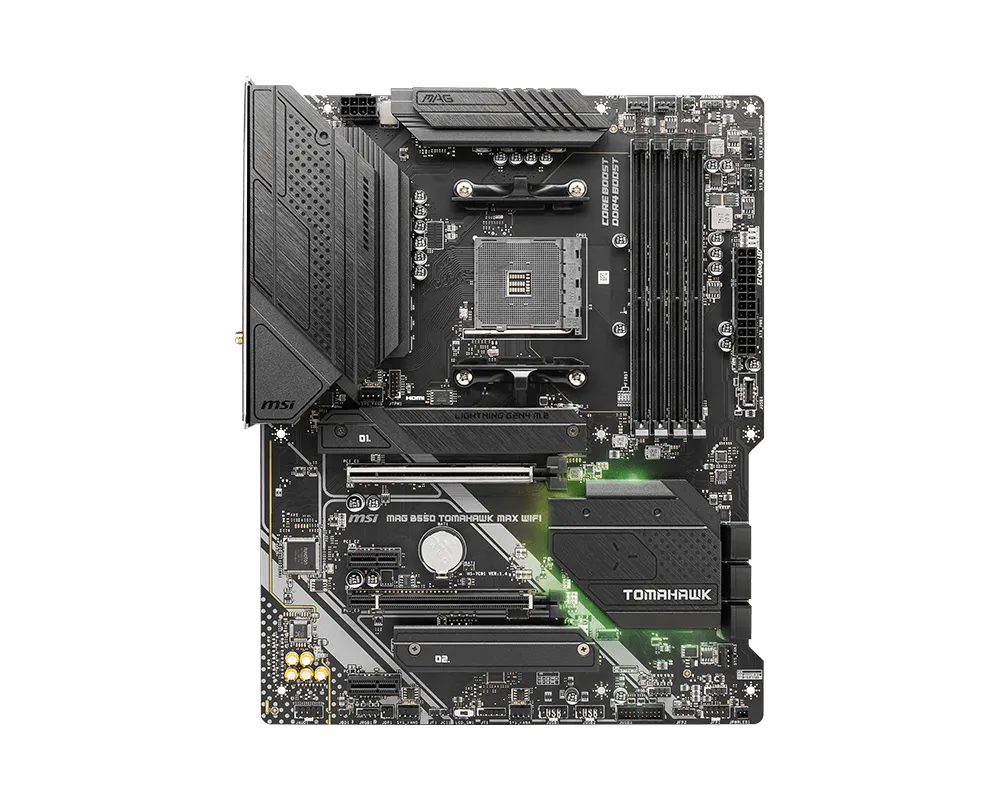 MSI MAG B550 TOMAHAWK MAX WIFI Socket AM4 AMD Motherboard