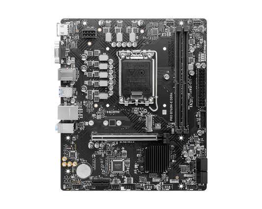 MSI PRO B760M-E DDR4 Intel LGA 1700 Motherboard