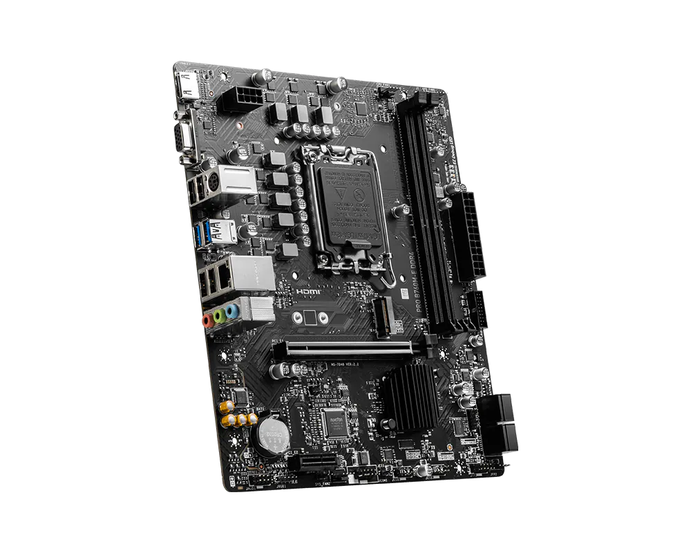 MSI PRO B760M-E DDR4 Intel LGA 1700 Motherboard