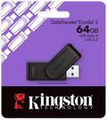 Kingston Exodia S 64GB USB 3.2 Flash Drive black