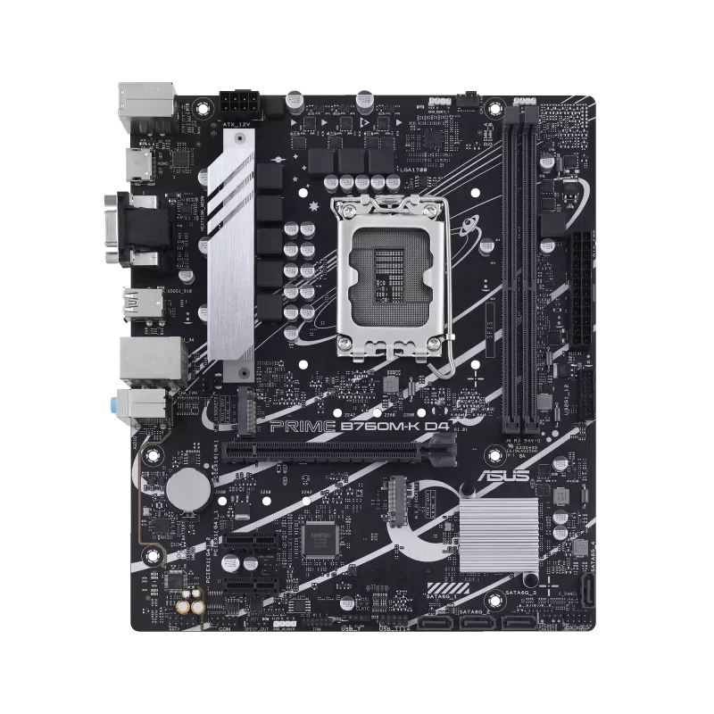 ASUS PRIME B760M-K D4 intel Motherboard Socket LGA 1700