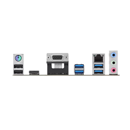 Rear I/O ports on ASUS PRIME B760M-K D4 LGA 1700 motherboard
