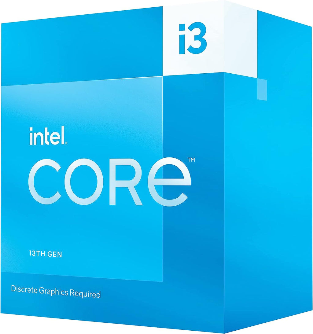 Intel Core i3 13100F Desktop Processor 4 cores 8 Threads