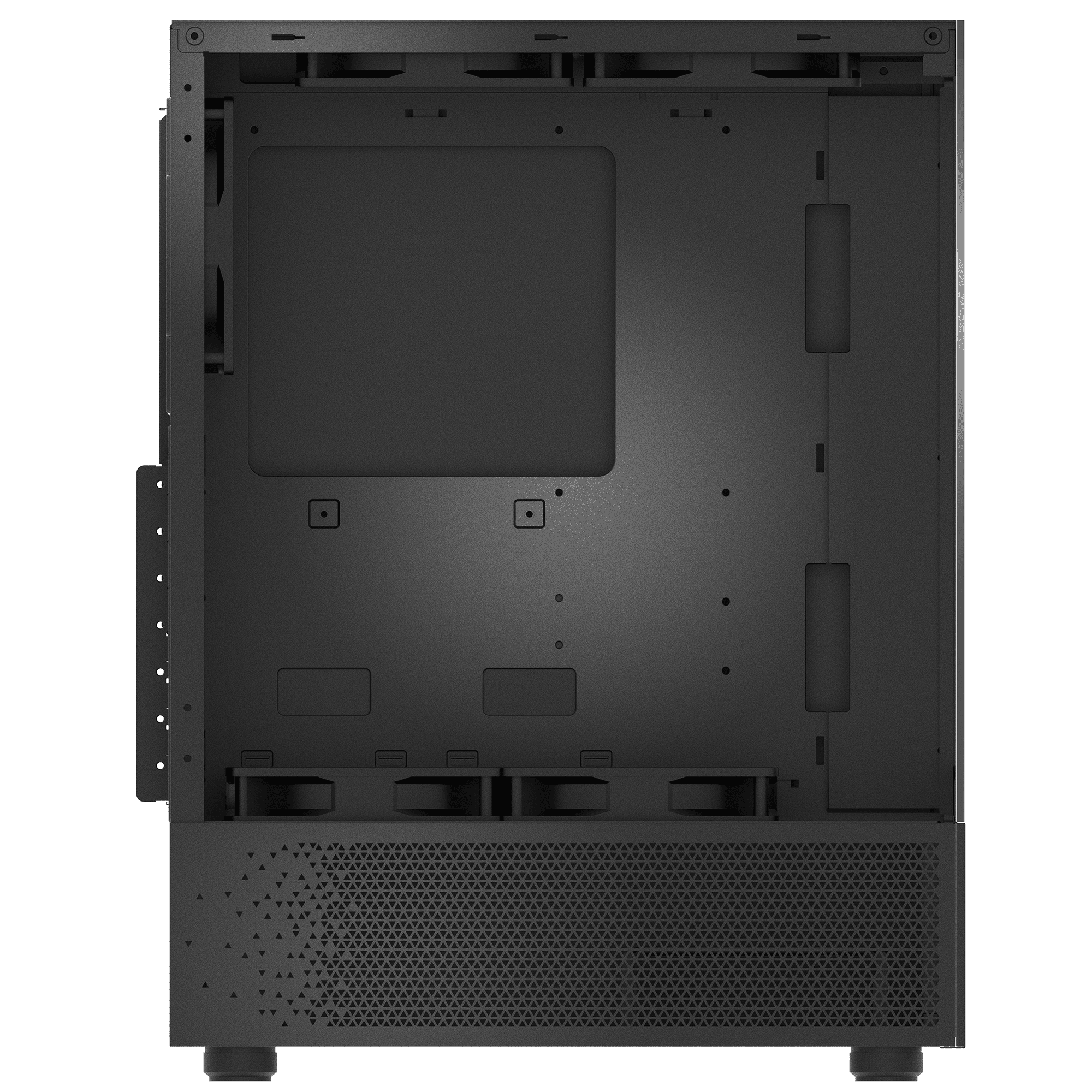 XPG INVADER X MINI 5 x ARGB FANS Compact Mid-Tower Chassis - Black