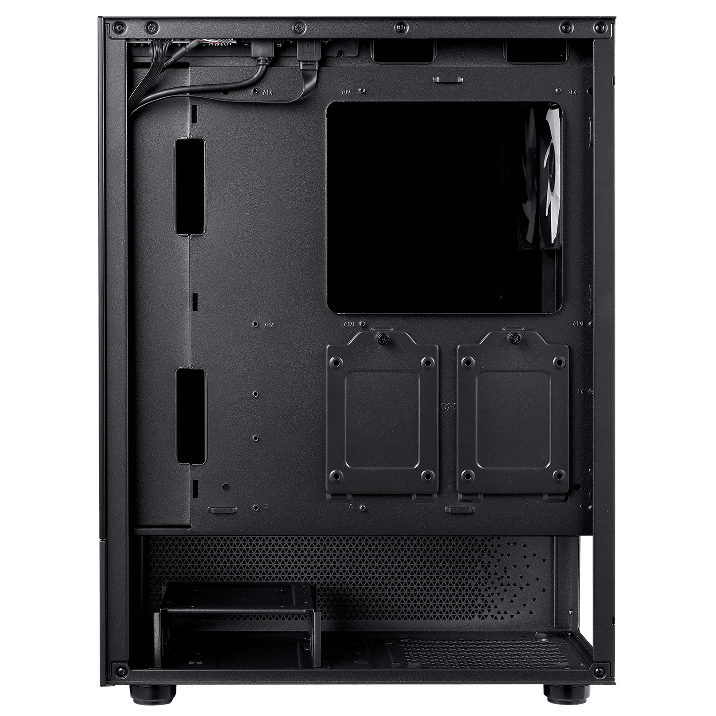 XPG INVADER X MINI 5 x ARGB FANS Compact Mid-Tower Chassis - Black