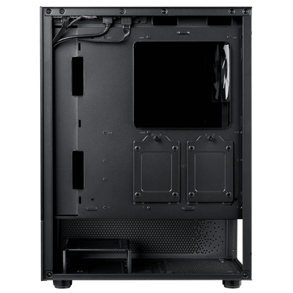 XPG INVADER X MINI 5 x ARGB FANS Compact Mid-Tower Chassis - Black