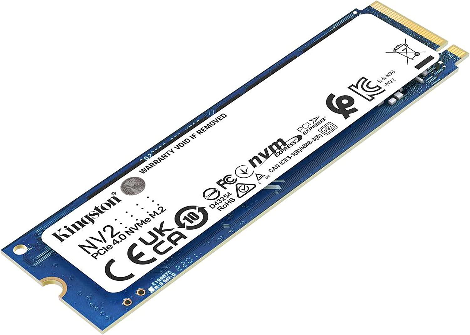 Kingston NV2 500GB PCIe Gen4.0 x4 Nvme Ssd