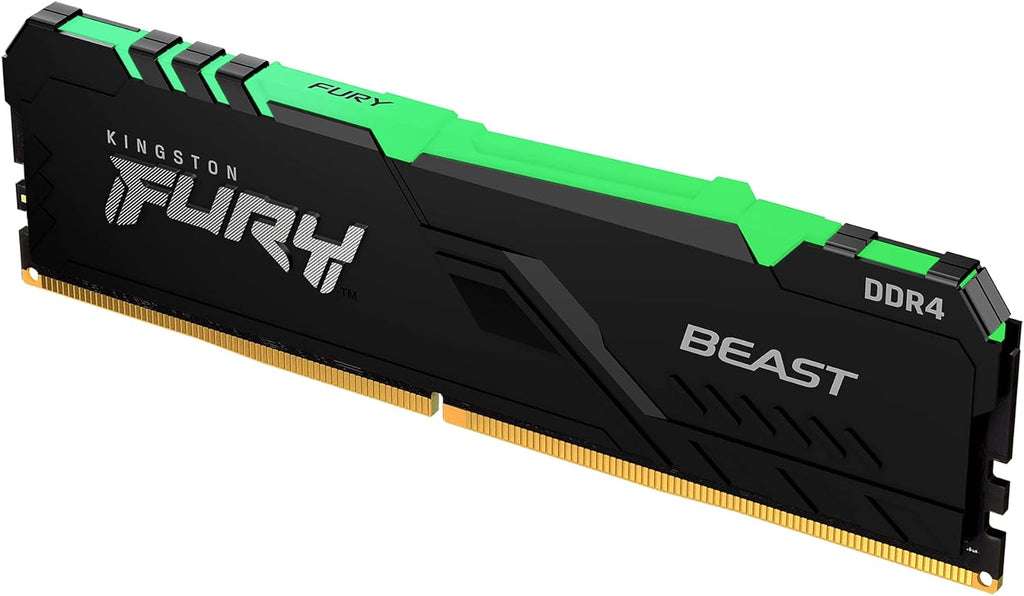 Kingston FURY Beast 16GB 3200MHz RGB DDR4 CL16 Desktop Memory
