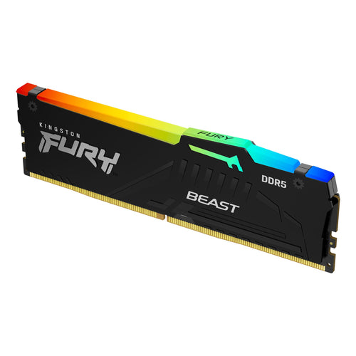 kingston fury beast 16gb ddr5 6000mhz cl36 rgb desktop ram