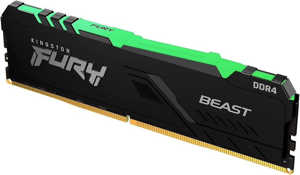 Kingston Fury Beast RGB 16GB DDR4 3200MHz CL16 Desktop Memory