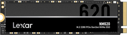 Lexar NM620 512GB M.2 2280 read up to 3500MB/s, write up to 2400MB/s PCIE GEN 3X4