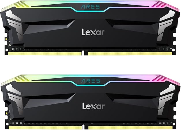 Lexar ARES 32GB KIT (2X16) 3600MHZ CL18 RGB DDR4 Desktop Memory - ALARABIYA COMPUTER