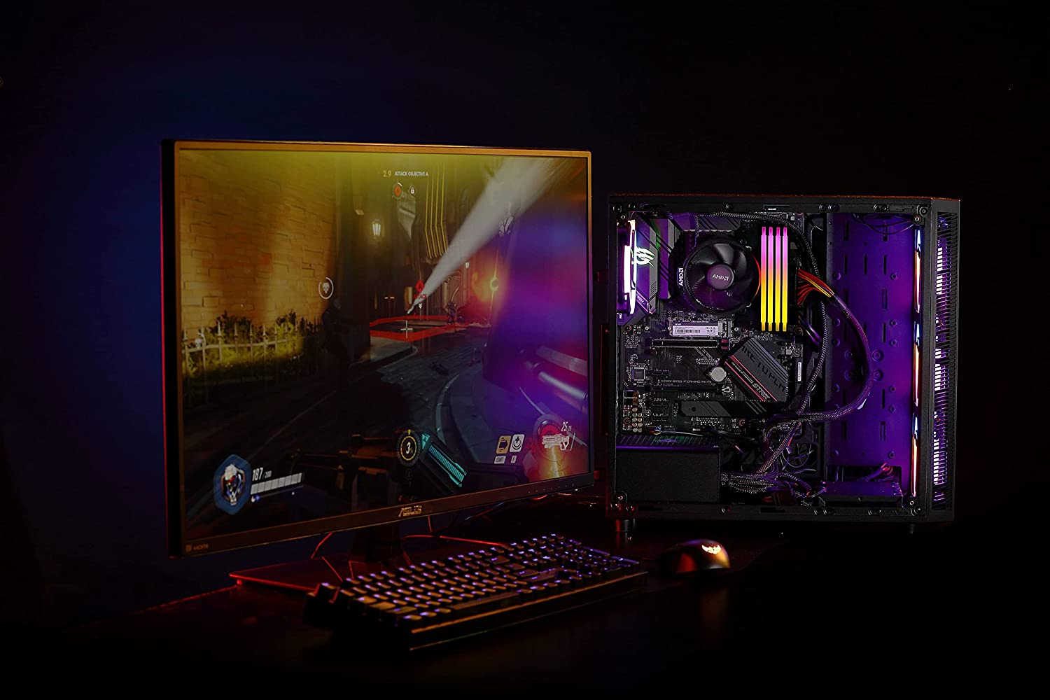 Lexar Hades 16GB Kit (2x8) RGB DDR4 3600 MHz