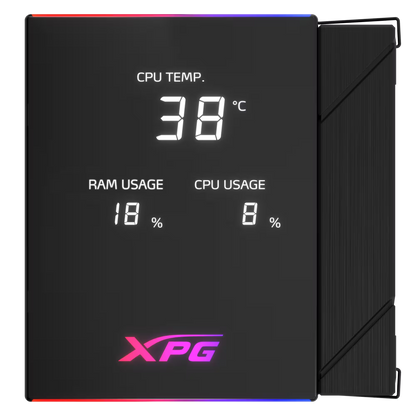Xpg Maestro Plus 62DA Dual Tower Digital CPU Air Cooler
