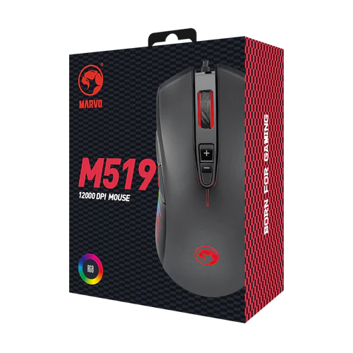 Marvo Gaming Mouse M519 With RGB Lighting - ALARABIYA COMPUTER