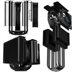 Cooler Master MasterAir MA824 Stealth Dual Tower CPU Air Cooler