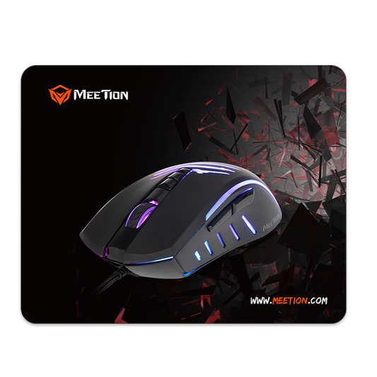 MeeTion MT C011 Wired Gaming Mouse And Pad Combo