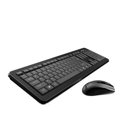 Meetion C4120 Wireless Combo Keyboard and Mouse-Black