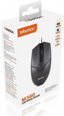 Meetion M360 Mouse Black