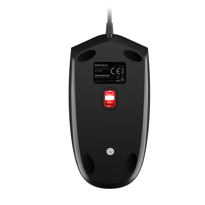 Meetion M362 1600dpi optical Mouse Black