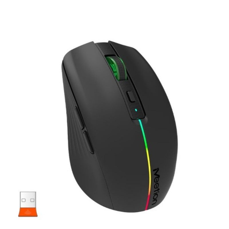 Meetion BTM002 Rechargeable Bluetooth Dual Mode silent Mouse