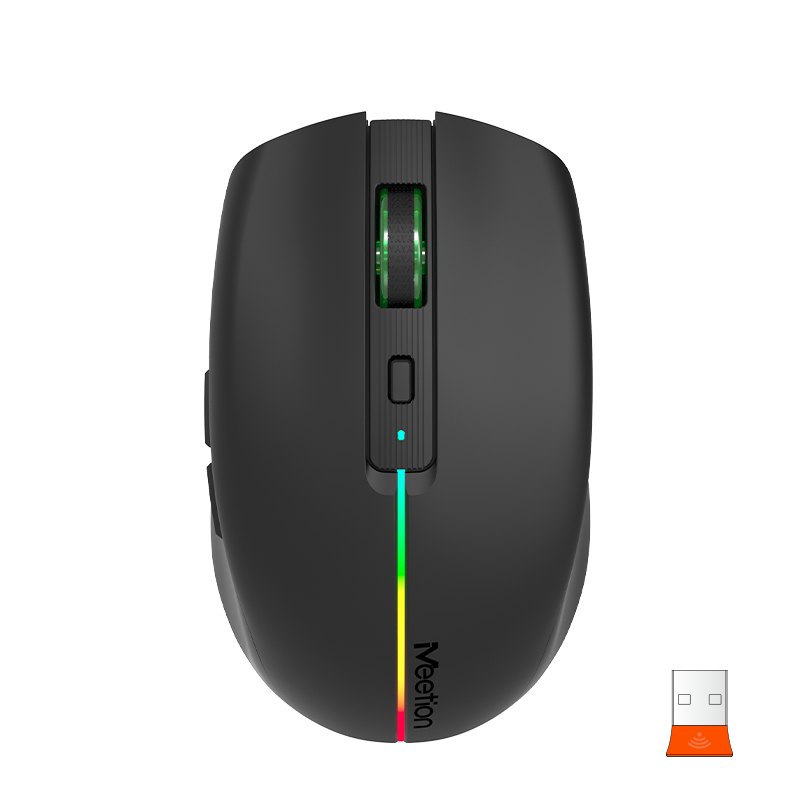 Meetion BTM002 Rechargeable Bluetooth Dual Mode silent Mouse