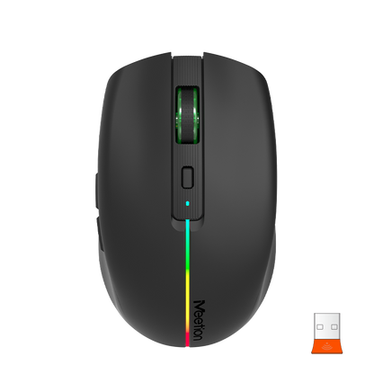 Meetion BTM002 Rechargeable Bluetooth Dual Mode silent Mouse
